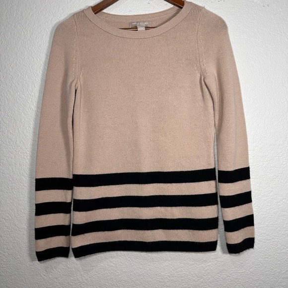 Banana Republic Wool Cashmere Blend Striped Sweater Women's XS - Picture 1 of 6
